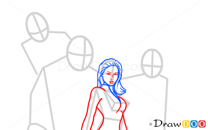 How to Draw Phantastic Four, Superheroes