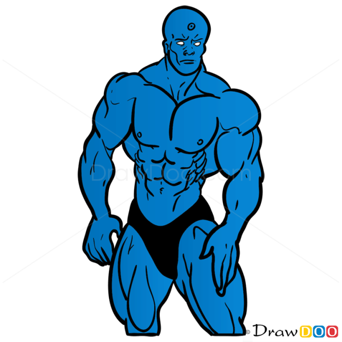 How to Draw Dr. Manhattan, Superheroes