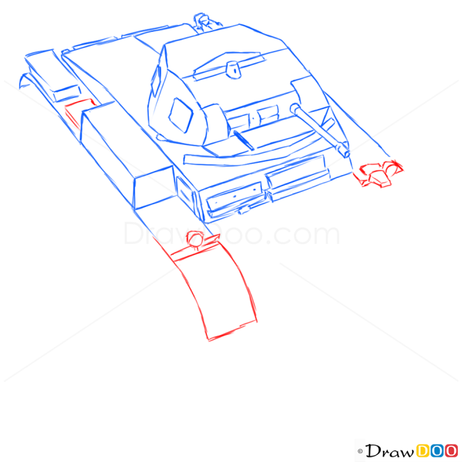 How to Draw Light Tank, PzKpfw II, Tanks