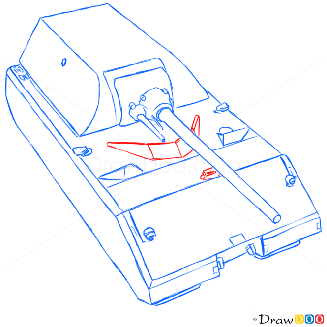 How to Draw Heavy Tank, Maus, Tanks