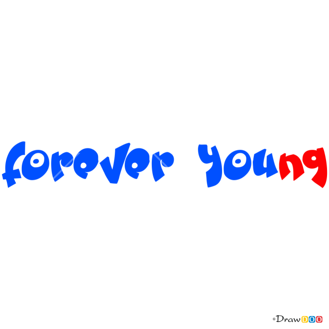 How to Draw Forever Young, Tattoo Fonts