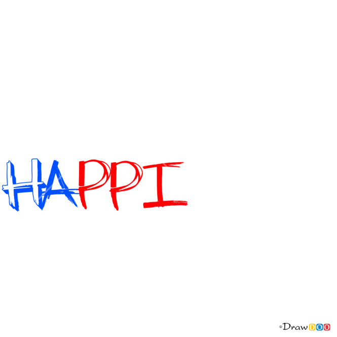 How to Draw Happiness, Tattoo Fonts