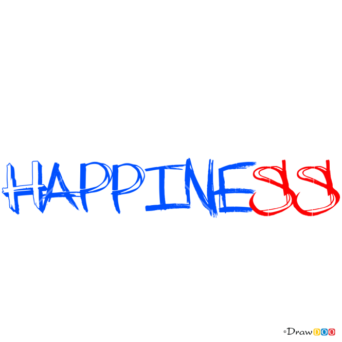 How to Draw Happiness, Tattoo Fonts