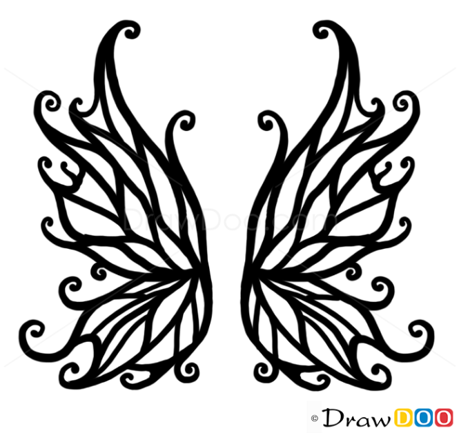 How to Draw Wings, Tattoo Designs