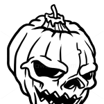 How to Draw Halloween Skull, Tattoo Skulls