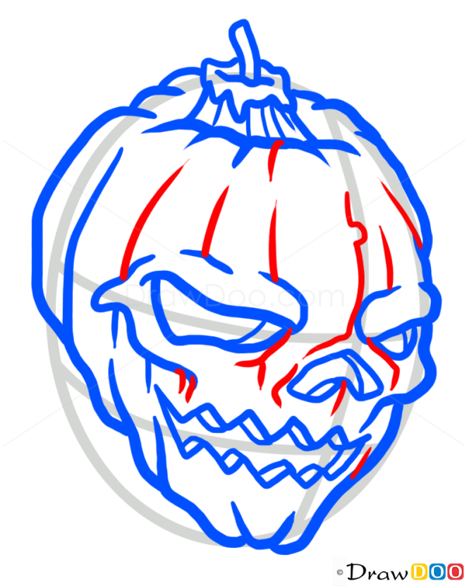 How to Draw Halloween Skull, Tattoo Skulls