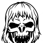 How to Draw Ghost Skull, Tattoo Skulls