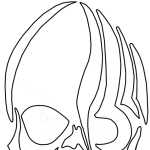 How to Draw Zombie Skull, Tribal Tattoos