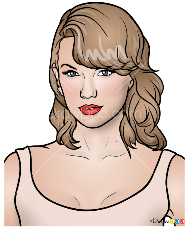 How to Draw Taylor Swift, Taylor Swift