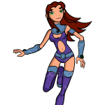 How to Draw Starfire, Teen Titans