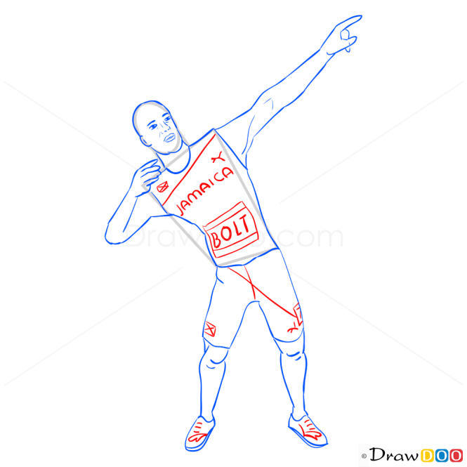How to Draw Usain Bolt, Temple Run