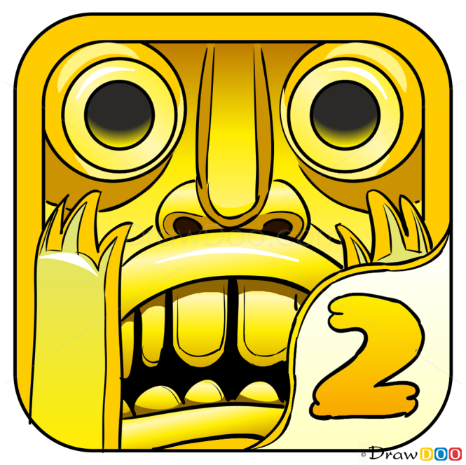 How to Draw Icon, Temple Run