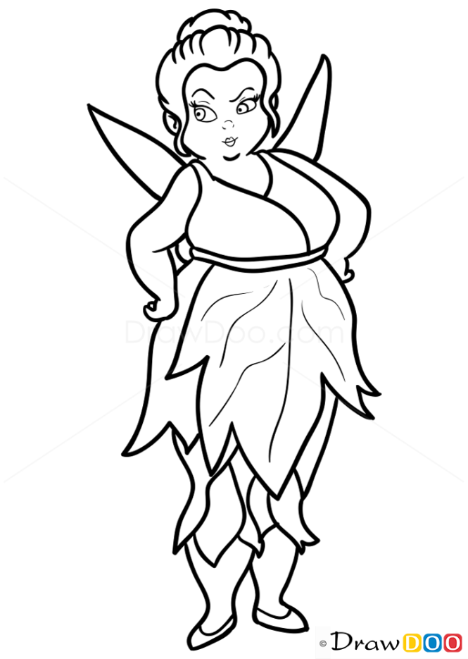 How to Draw Fairy Mary, Tinker Bell