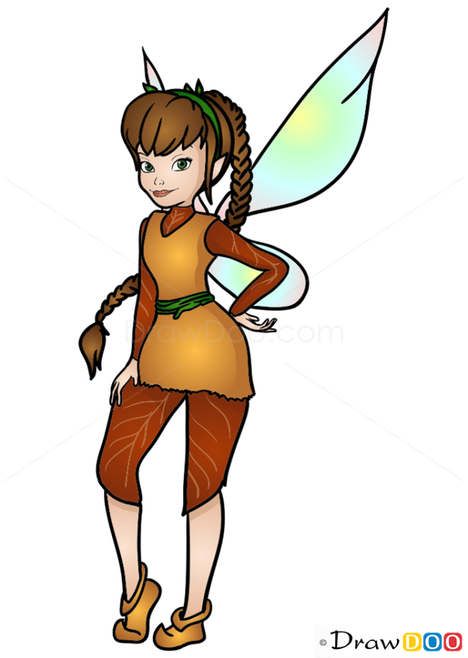 How to Draw Fawn, Tinker Bell