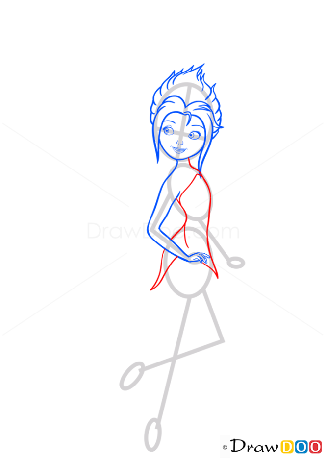 How to Draw Periwinkle, Tinker Bell