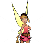 How to Draw Garden Fairy, Tinker Bell