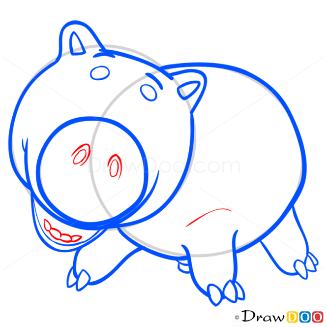 How to Draw Hamm, Toy Story