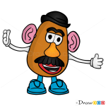 How to Draw Mr. Potato Head, Toy Story
