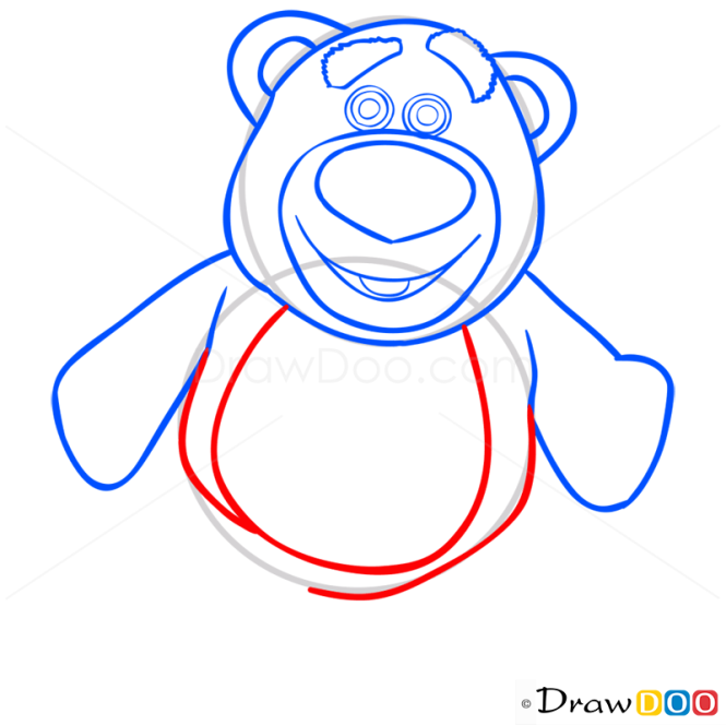 How to Draw Lotso, Toy Story