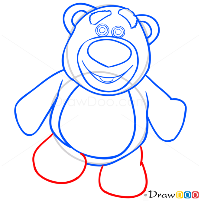 How to Draw Lotso, Toy Story