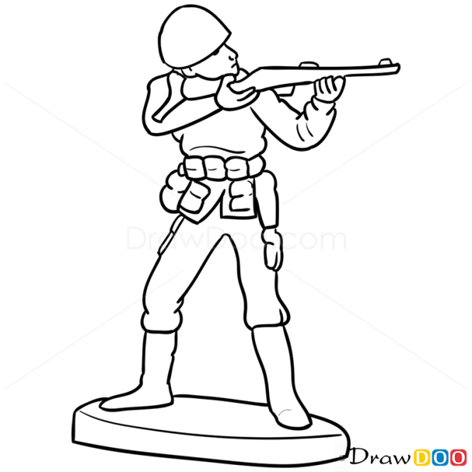 How to Draw Toy Soldier, Toy Story