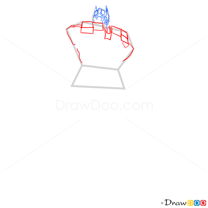 How to Draw Optimus Prime, Transformers