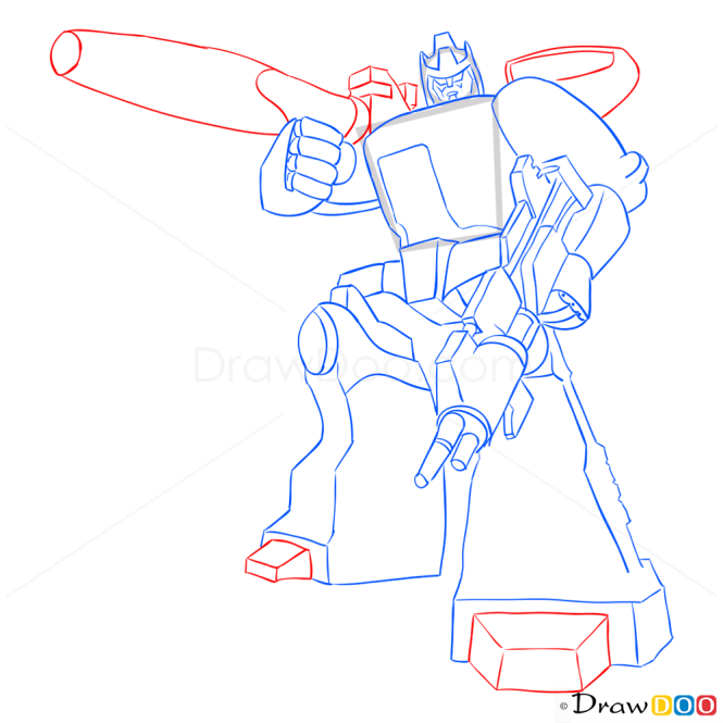 How to Draw Galvatron, Transformers