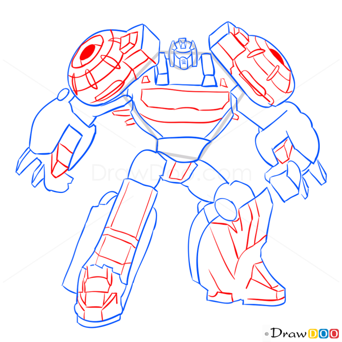 How to Draw Grimelock, Transformers