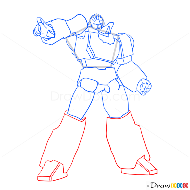 How to Draw Hotrod, Transformers