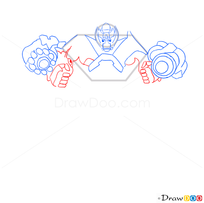 How to Draw Ironhead, Transformers