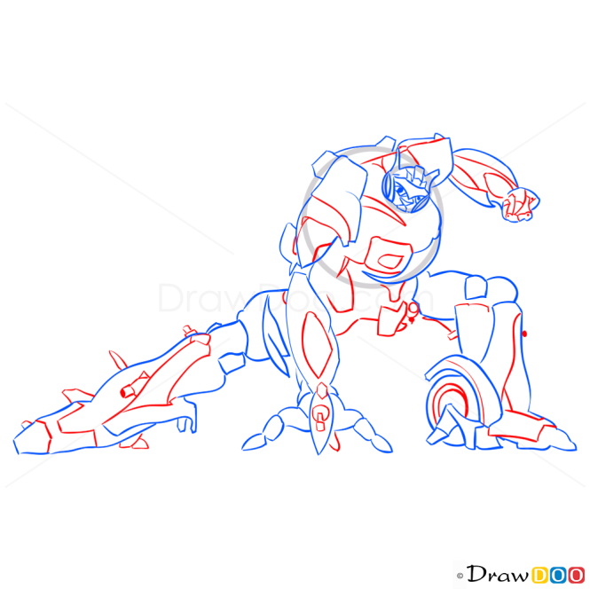 How to Draw Jazz, Transformers