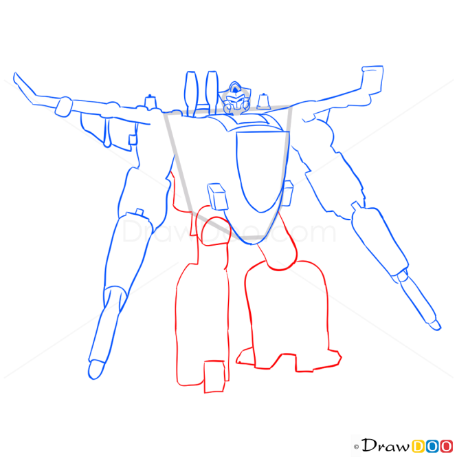 How to Draw Jetfire, Transformers