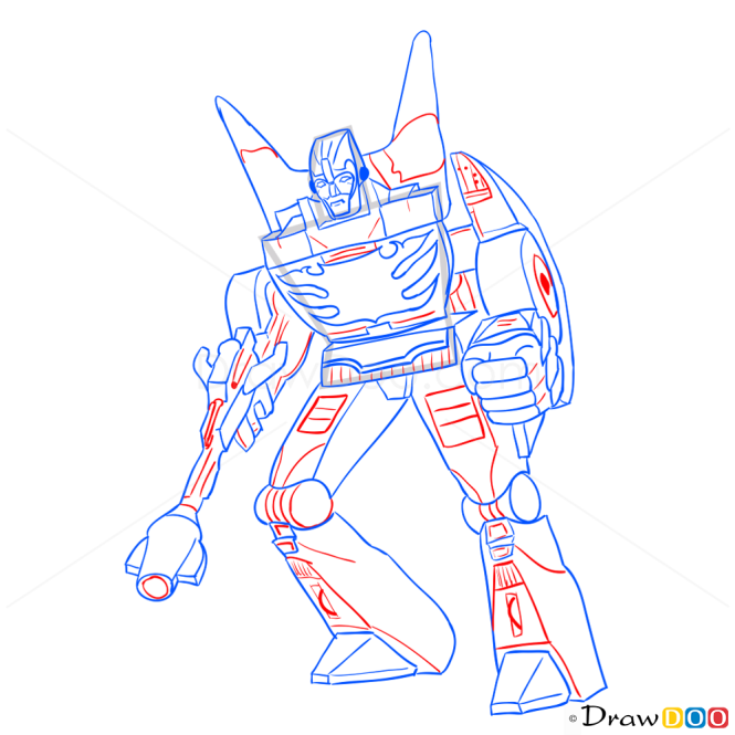 How to Draw Rodimus Prime, Transformers