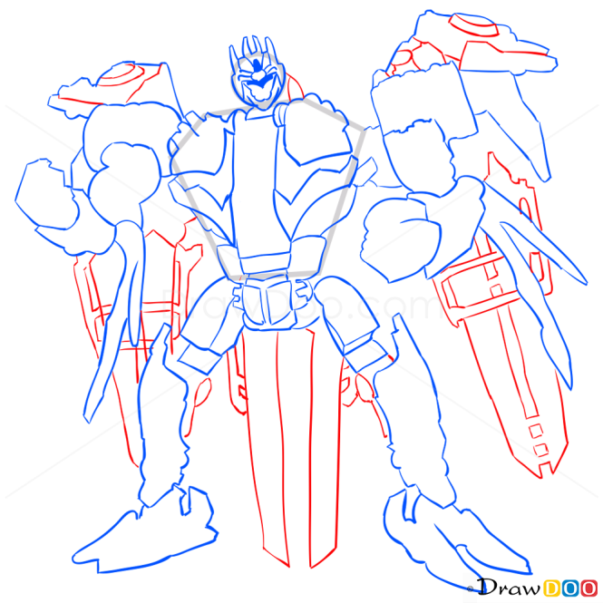 How to Draw Soundwave, Transformers