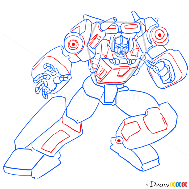 How to Draw Sunstreaker, Transformers