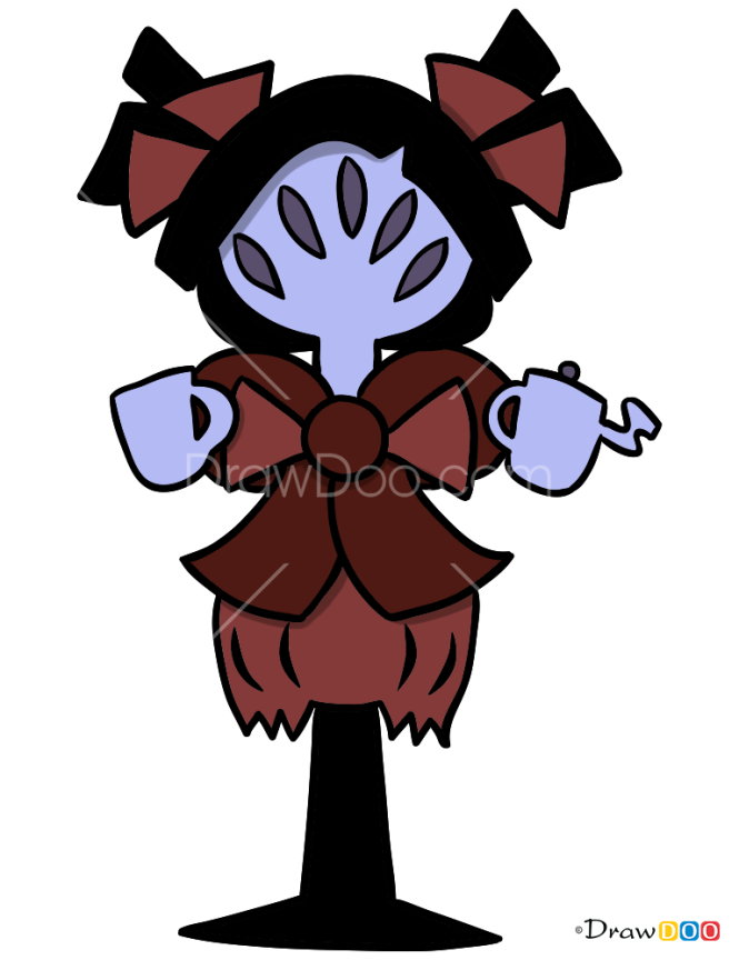 How to Draw Muffet, Undertale