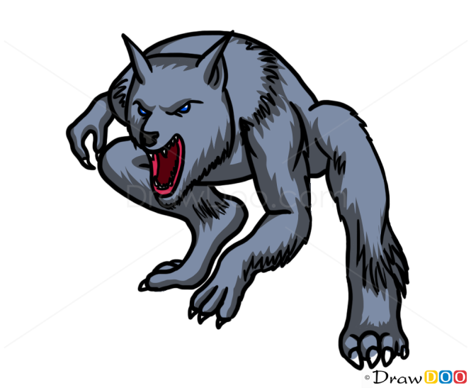 How to Draw William, Uderworld: Evolution, Vampires and Werewolfs