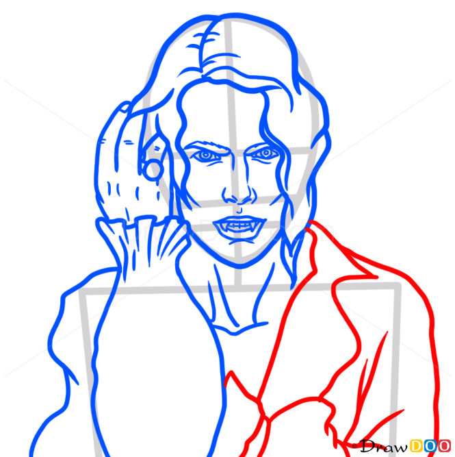 How to Draw Lestat, Interview With The Vampire, Vampires and Werewolfs