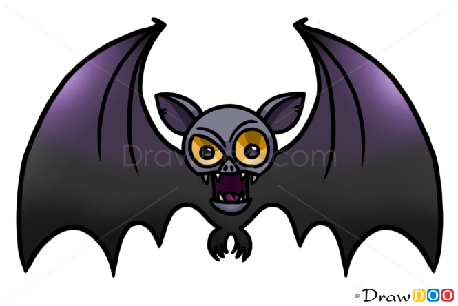How to Draw Vampire Bat, Vampires and Werewolfs