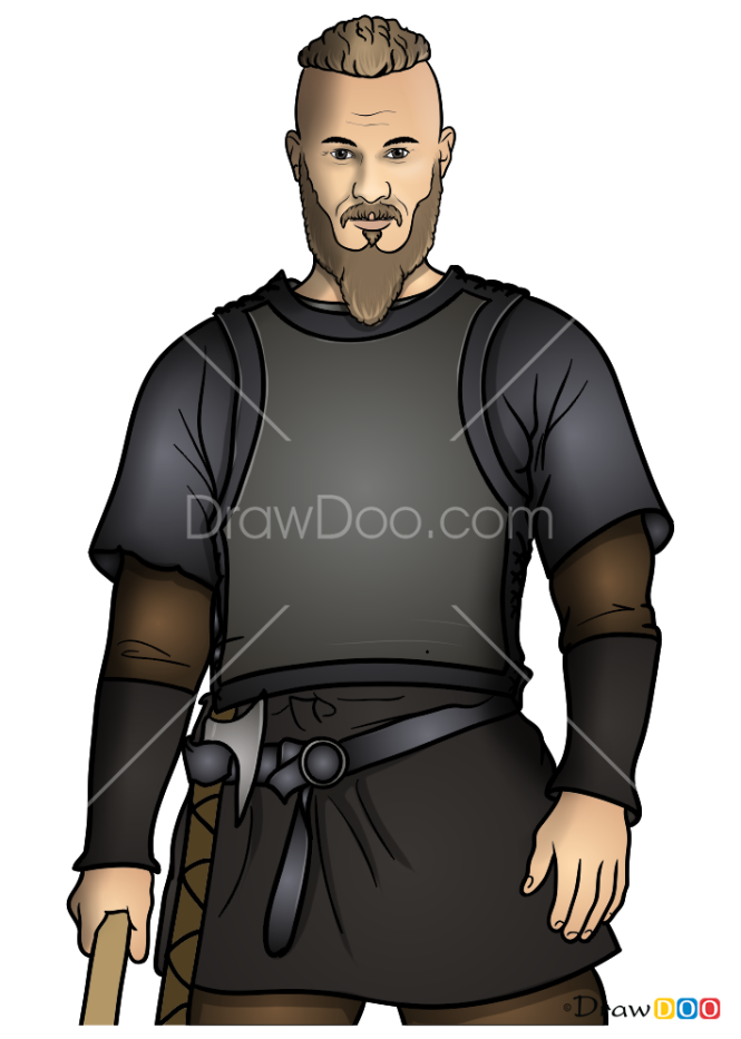 How to Draw Ragnar, Vikings