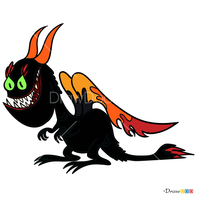 How to Draw Doom Dragon, Wander Over Yonder