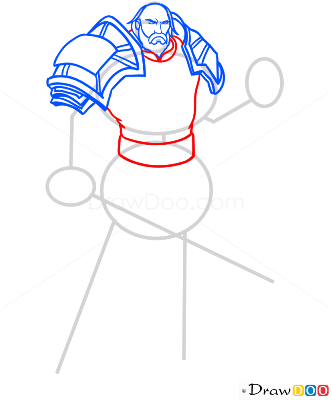 How to Draw Andulin Lothar, Warcraft