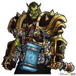 How to Draw Warchief Thrall, Warcraft