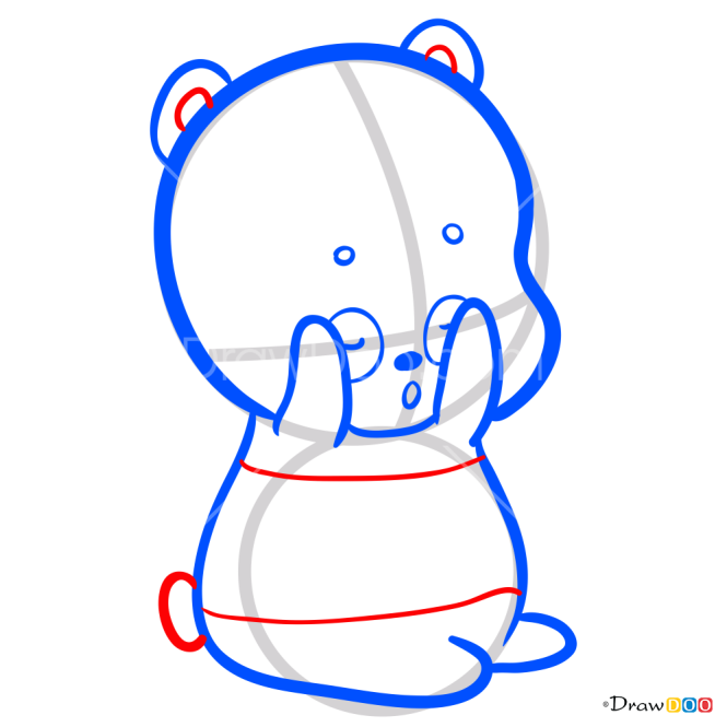 How to Draw Chibi Panda, We Bare Bears