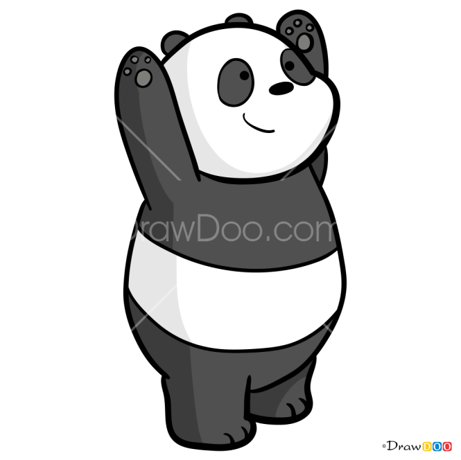 How to Draw Panda, We Bare Bears