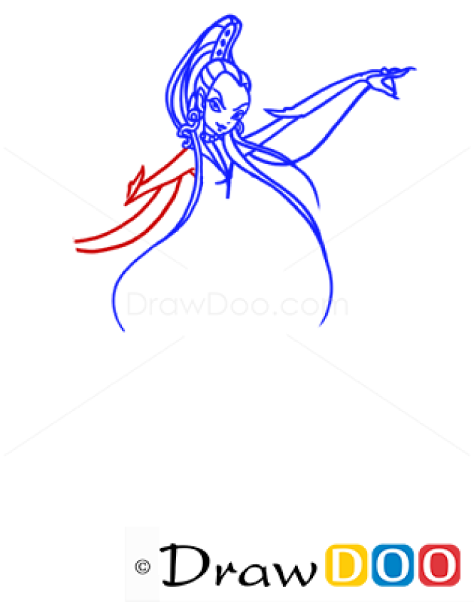 How to Draw Icy, Winx