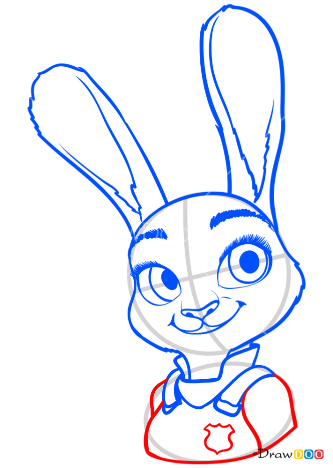 How to Draw Judy, Zootopia