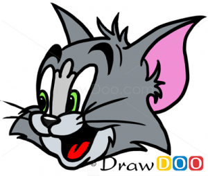 How to Draw Tom, Cartoon Characters