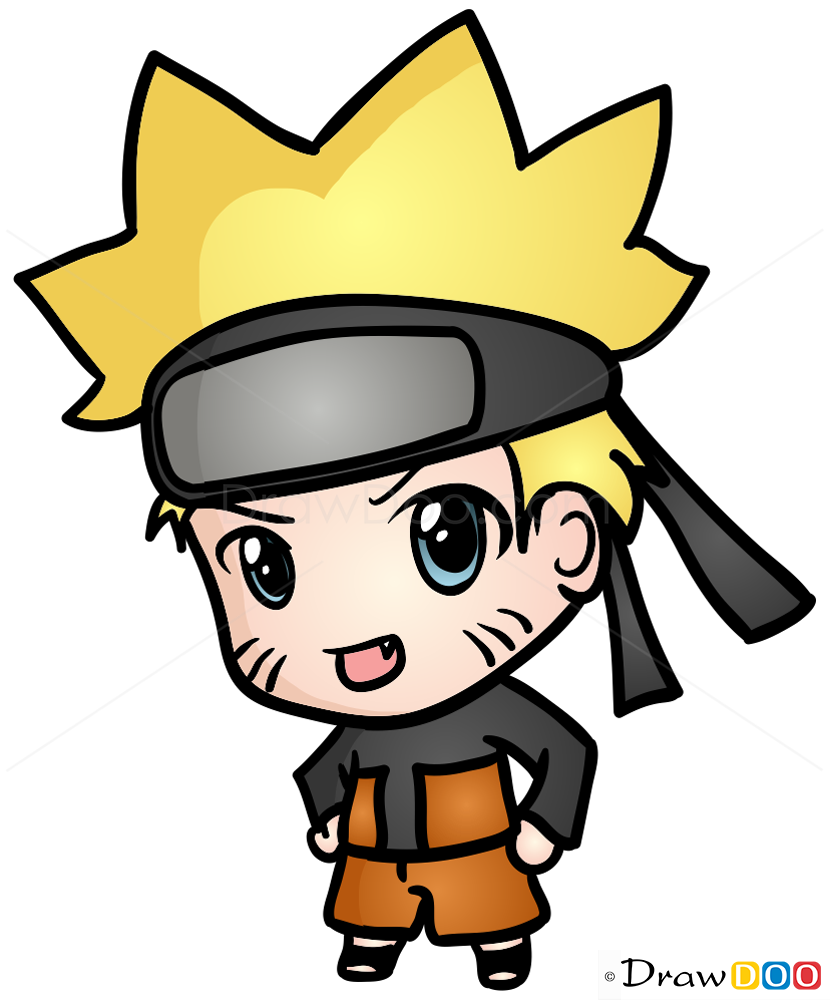 How to Draw Naruto (Step by Step Pictures)