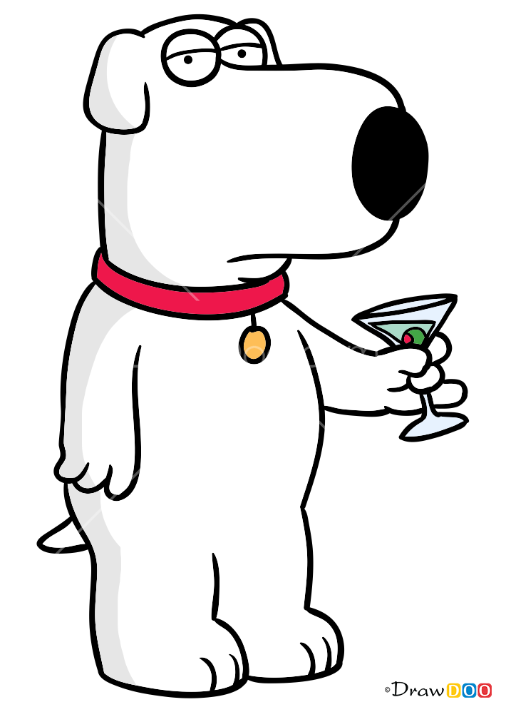 How to Draw Brian Griffin, Family Guy